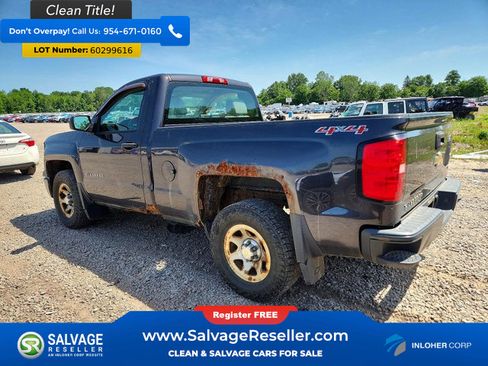 Used 2014 Chevrolet Silverado 1500 W/T AWD/4WD image 3
