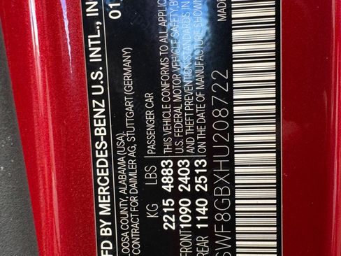 Used 2017 Mercedes-Benz C 63 AMG Sedan image 48