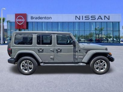 Used 2020 Jeep Wrangler Unlimited Sahara w/ LED Lighting Group