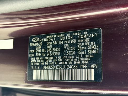 Used 2020 Hyundai Palisade Limited AWD/4WD image 18