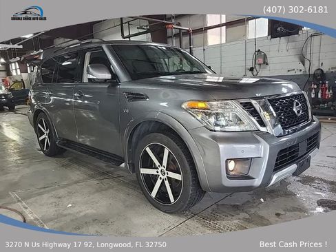 Used 2018 Nissan Armada SV w/ Driver Package RWD image 1