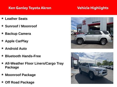 Used 2020 Toyota 4Runner TRD Off-Road Premium w/ Moonroof Package AWD/4WD image 2