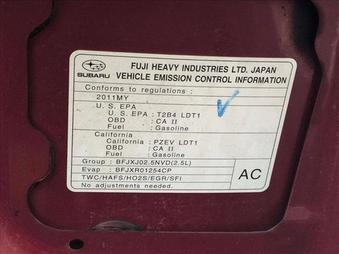 Used 2011 Subaru Forester 2.5X w/ Alloy Wheel Value Pkg image 23