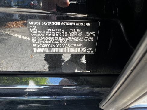 Used 2021 BMW X7 M50i AWD/4WD image 52