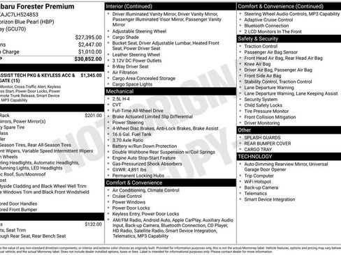 Used 2020 Subaru Forester Premium image 34