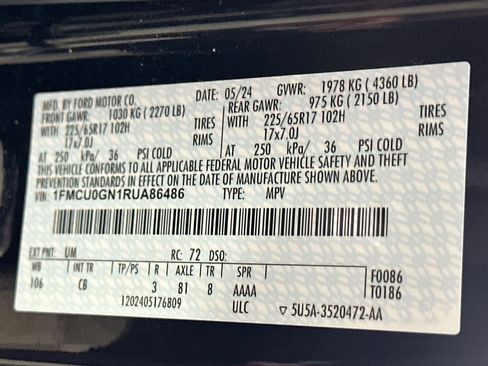 Used 2024 Ford Escape Active FWD image 12