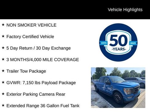 Used 2021 Ford F150 4x4 SuperCrew image 5