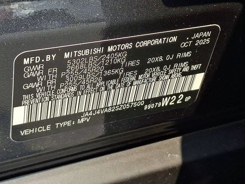 Used 2025 Mitsubishi Outlander SE AWD/4WD image 28