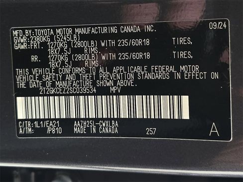 Certified 2025 Lexus NX 350h AWD w/ Premium Package image 39