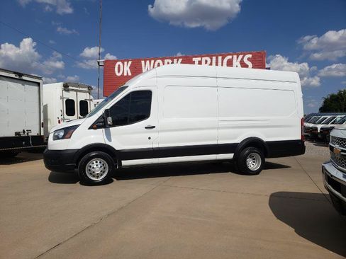 Used 2020 Ford Transit 350 148 High Roof Extended DRW w/ Upfitter Package RWD image 2