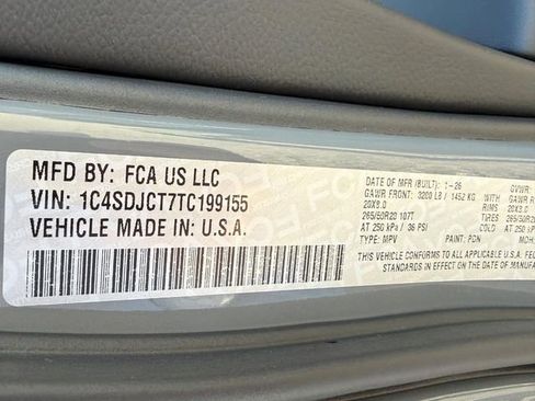 New 2026 Dodge Durango GT w/ Blacktop Package AWD/4WD image 20