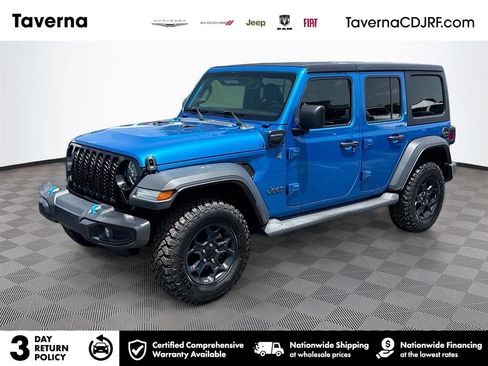 Used 2023 Jeep Wrangler Unlimited w/ Cold Weather Group AWD/4WD image 1