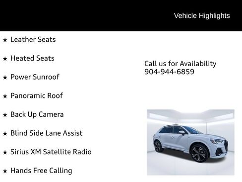 Certified 2023 Audi Q3 2.0T Premium Plus w/ Premium Plus Package AWD/4WD image 12
