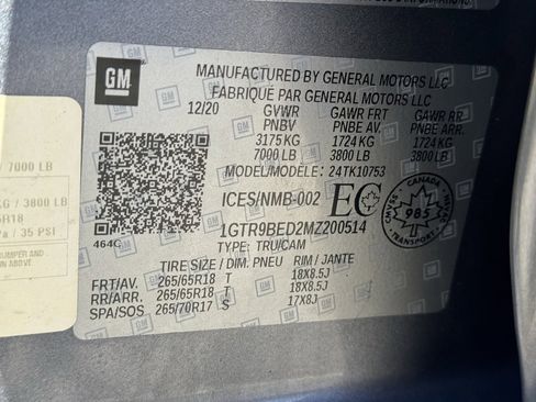 Used 2021 GMC Sierra 1500 SLE w/ X31 Off-Road Package image 26