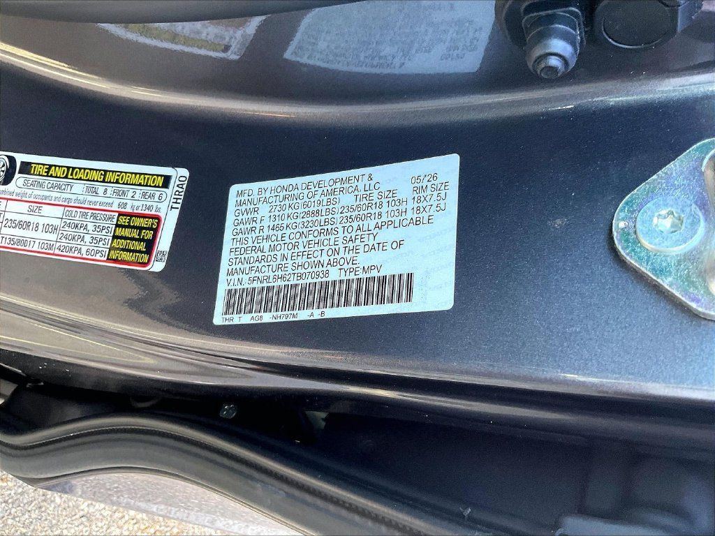 Used 2026 Honda Odyssey EX-L image 5