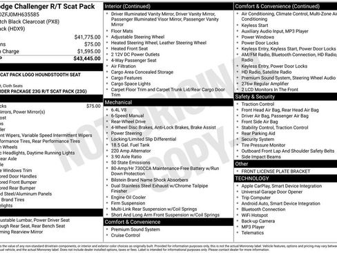 Used 2021 Dodge Challenger R/T Scat Pack RWD image 17