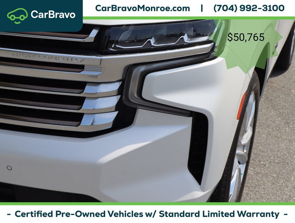 Certified 2022 Chevrolet Tahoe High Country AWD/4WD image 11