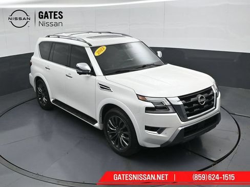Used 2023 Nissan Armada Platinum w/ Captain's Chairs Package AWD/4WD image 53