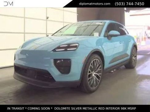 Used 2025 Porsche Macan 4 Electric AWD/4WD image 1