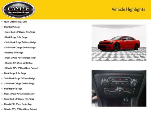 Used 2023 Dodge Charger R/T w/ Blacktop Package RWD image 4