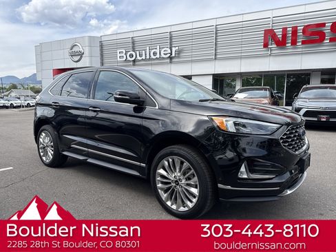 Used 2022 Ford Edge Titanium w/ Equipment Group 301A AWD/4WD image 1