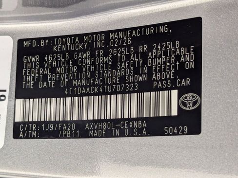 New 2026 Toyota Camry LE image 16