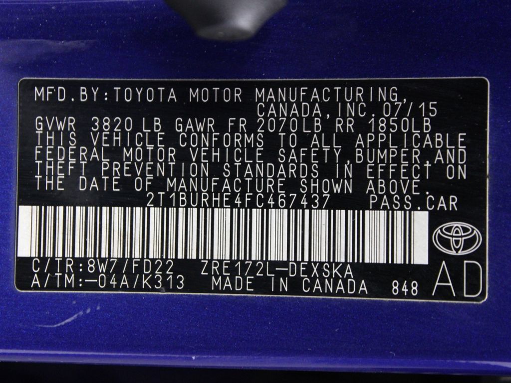 Used 2015 Toyota Corolla S FWD image 55