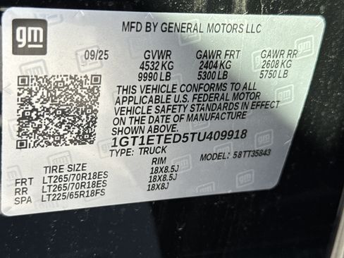 New 2026 GMC Sierra EV Elevation w/ Premium Package AWD/4WD image 33