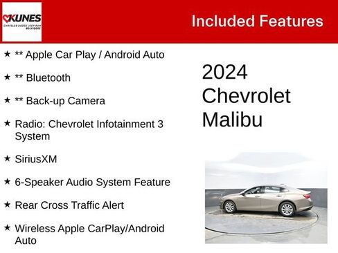 Used 2024 Chevrolet Malibu LT image 3