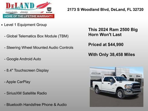 Used 2024 RAM 2500 Big Horn image 24