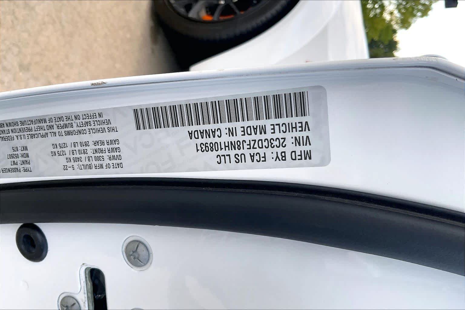 Used 2022 Dodge Challenger R/T Scat Pack RWD image 35