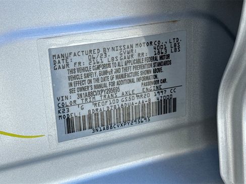 Certified 2023 Nissan Sentra SV image 28