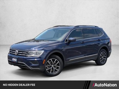 Used 2021 Volkswagen Tiguan SE w/ Panoramic Sunroof Package AWD/4WD image 1