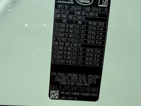 New 2026 Land Rover Defender 110 S AWD/4WD image 22