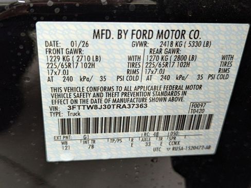 New 2026 Ford Maverick XLT w/ Equipment Group 301A AWD/4WD image 18