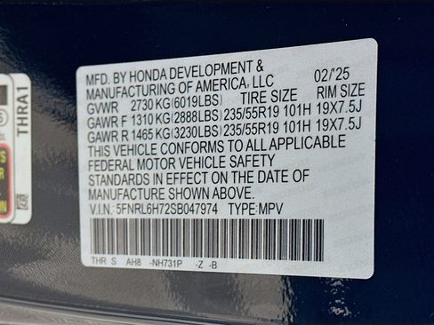 Used 2025 Honda Odyssey Sport-L image 12