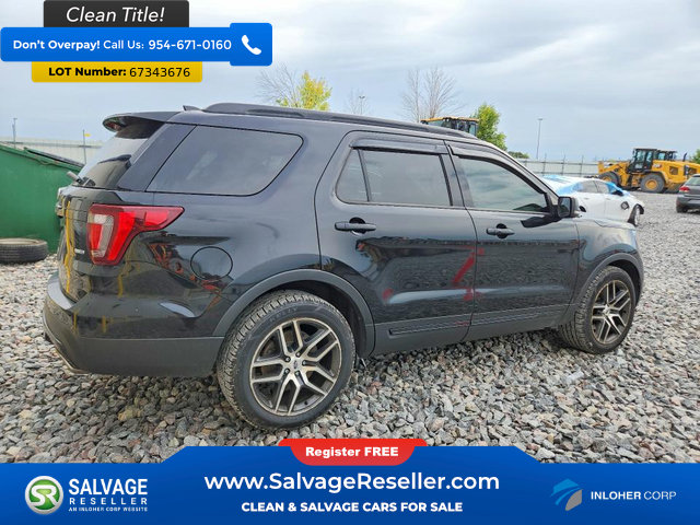 Used 2017 Ford Explorer Sport w/ Equipment Group 401A AWD/4WD image 4