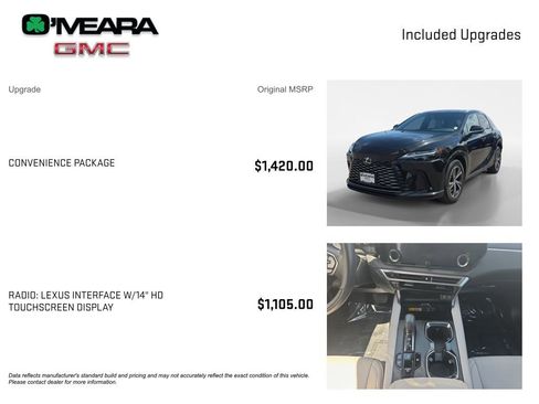 Used 2024 Lexus RX 350h w/ Convenience Package AWD/4WD image 4