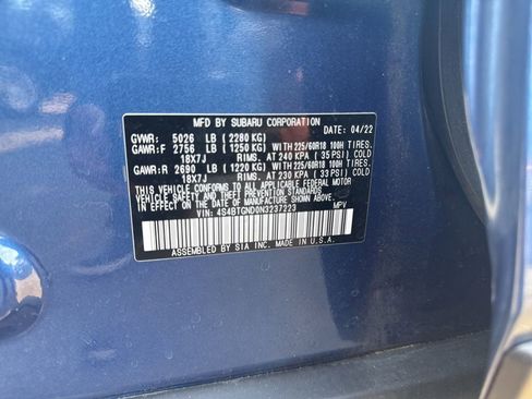 Used 2022 Subaru Outback Limited XT w/ Popular Package #2 image 40