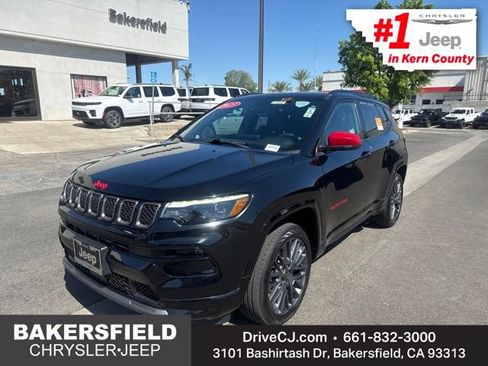 Certified 2023 Jeep Compass Limited w/ Elite Group for (Red) Edition AWD/4WD image 1