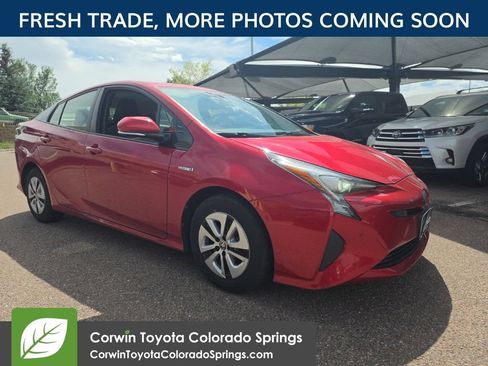 Used 2018 Toyota Prius Three w/ Advanced Technology Package FWD image 1