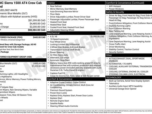 Used 2024 GMC Sierra 1500 AT4 w/ AT4 Preferred Package AWD/4WD image 2