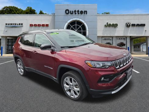Certified 2022 Jeep Compass Limited AWD/4WD image 1