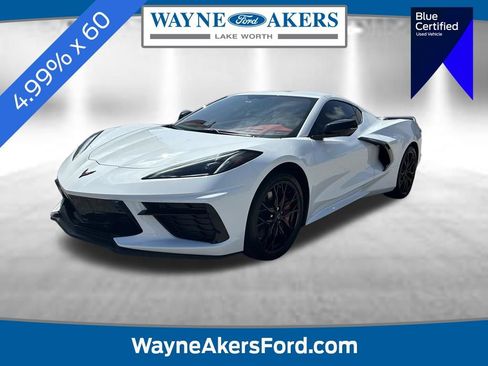 Used 2023 Chevrolet Corvette Stingray Premium Cpe w/ Z51 Performance Package RWD image 1