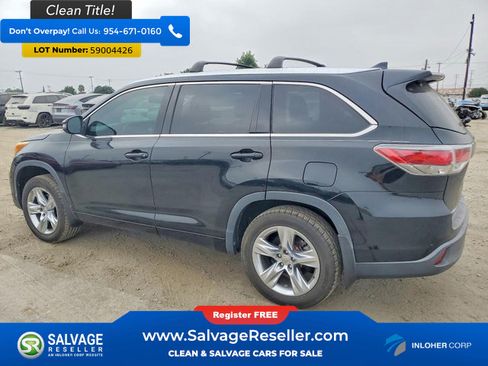 Used 2015 Toyota Highlander Limited AWD/4WD image 3