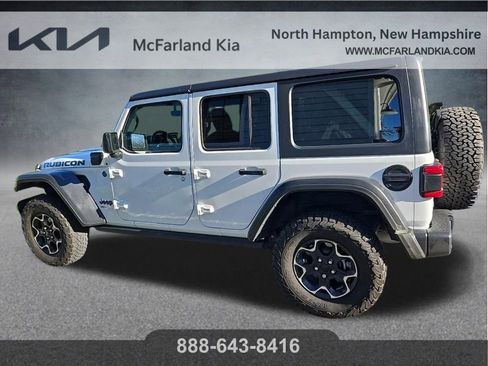 Used 2022 Jeep Wrangler Unlimited Rubicon 4xe w/ Cold Weather Group image 8