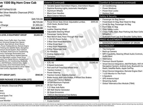 Used 2023 RAM 1500 Big Horn AWD/4WD image 5