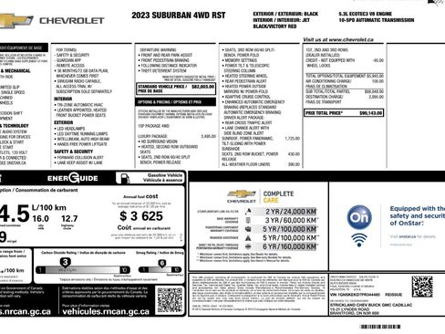 Used 2023 Chevrolet Suburban RST image 9