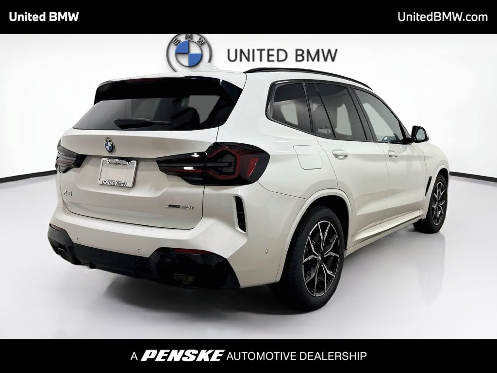 Certified 2024 BMW X3 sDrive30i w/ M Sport Package RWD image 5