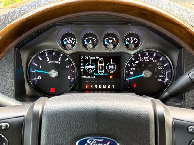 Used 2016 Ford F350 Platinum w/ Platinum Package AWD/4WD image 14